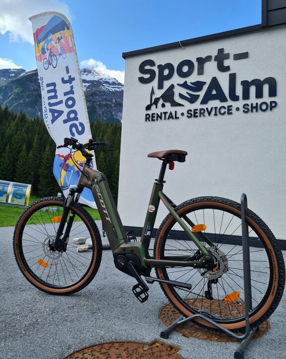 Tiefeinsteiger Trekking E-Bike Verleih Berwang Tirol